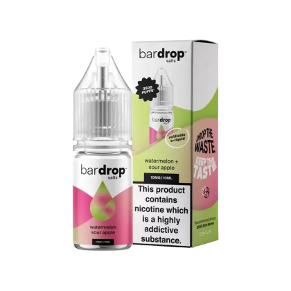 Watermelon Sour Apple Nic Salt by Bar Drop
