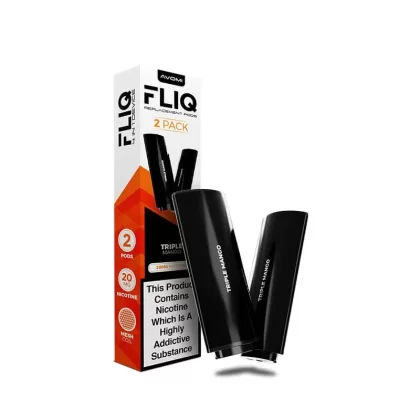 Avomi Fliq Prefilled Vape Pods – Triple Mango