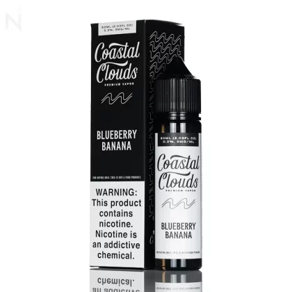 Coastal Clouds E-Liquid - Blueberry Banana - 60ml - 6mg