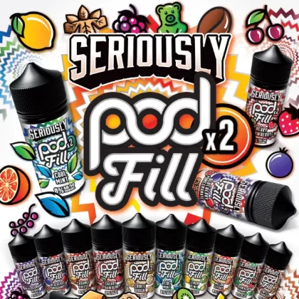 8x Pod Fill 100ml Vape Juice By Doozy – 50VG Shortfill Bundle - Vapestorm Co