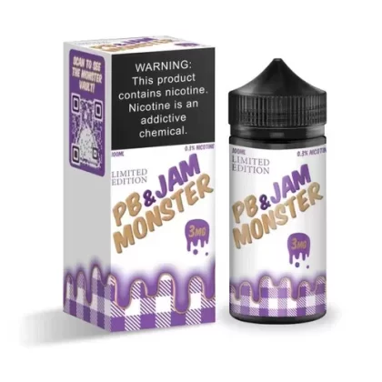 Grape E-Juice by PB & Jam Monster E-Liquid 100ML