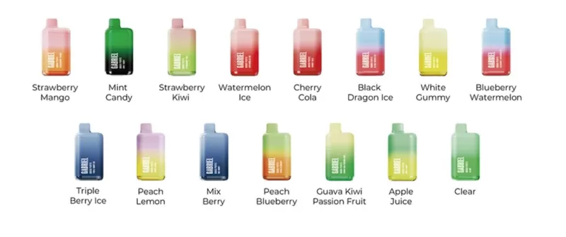 UWELL Gabriel BF8000 - Peach Blueberry - Vapeciga - Image 3