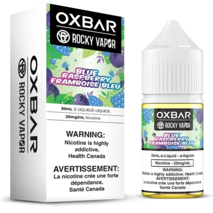 Rocky Vapor Oxbar E-Liquids – Blue Raspberry