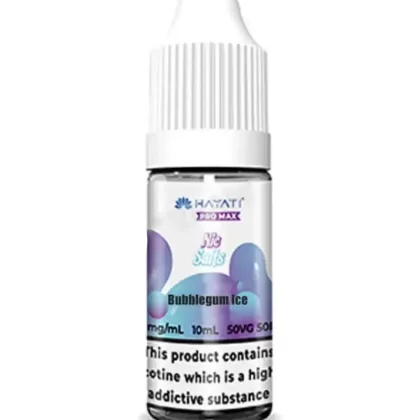 Hayati Pro Max Bubblgum Ice Nic Salt Vape Juice