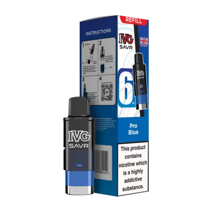 Pro Blue IVG SAVR Refill Pack - 20mg - Vape Product (2210BB)