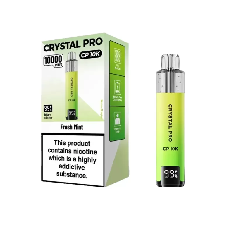 Crystal Pro CP 10K Prefilled Pod Vape Kit - Cherry Cola - Image 2