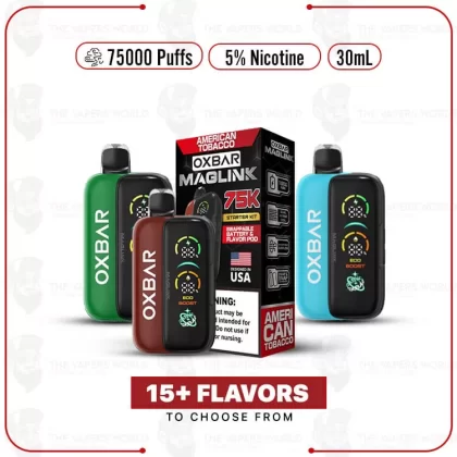 Oxbar Maglink Nixodine Kit 75K Puff Disposable - Thevapersworld
