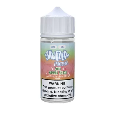 Frozen Sour Summer Splash (Watermelon Green Apple Ice) By Skwezed Series 100mL
