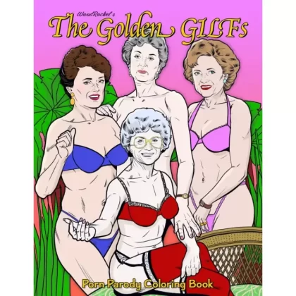 Wood Rocket Adult Novelty Coloring Books