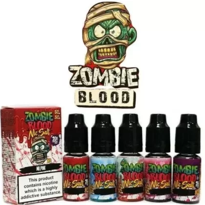 Zombie Blood 10ml Nic Salt E-Liquid (PACK OF 5)