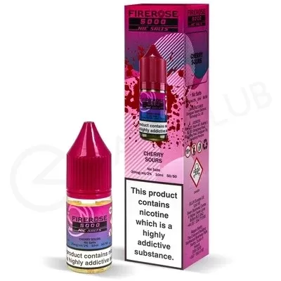 Cherry Sours Nic Salt E-Liquid by Elux Firerose
