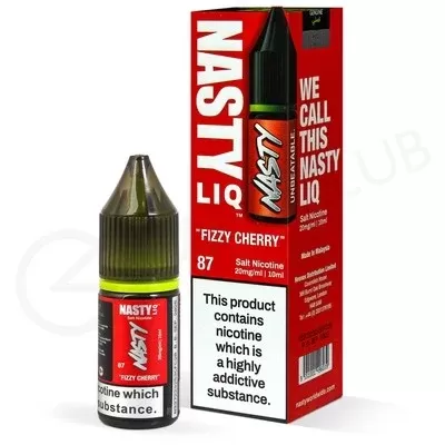Fizzy Cherry Nic Salt E-Liquid by Nasty Liq - Ecigpremium