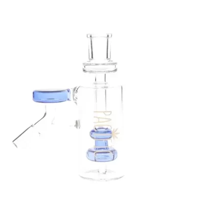 Pacific Cylinder Ash Catcher w/ match color shower perc - Vape Store