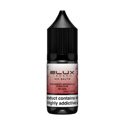 Strawberry Watermelon Bubblegum Nic Salt by Elux 10ml - 10mg - Vape Product