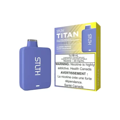 STLTH TITAN 10K – BLUEBERRY LEMON ICE