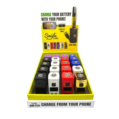 Smyle Mini Plug Asst (Pack of 20)