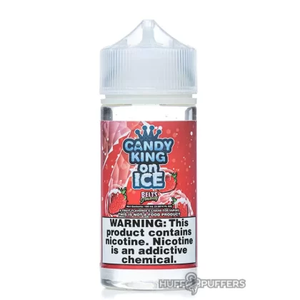 Candy King on Ice – Belts Strawberry 100mL - Vape Product, Vape Product