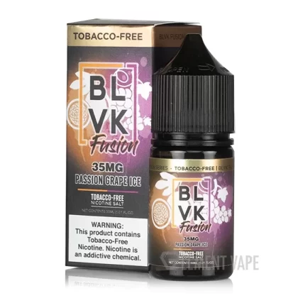 Passion Grape Ice – BLVK Fusion Salts – 30mL