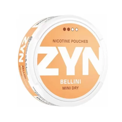 ZYN Mini Dry Bellini 3mg – All White Portion