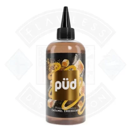 PUD Pudding & Decadence Caramel Cheesecake 0mg 200ml Shortfill E-Liquid - Ecigdepot