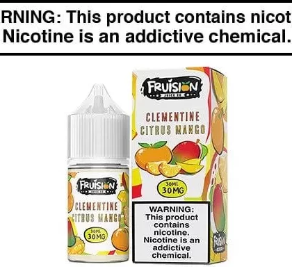 CLEMENTINE CITRUS MANGO BY FRUISION SALTS 30ML - Vapejuice