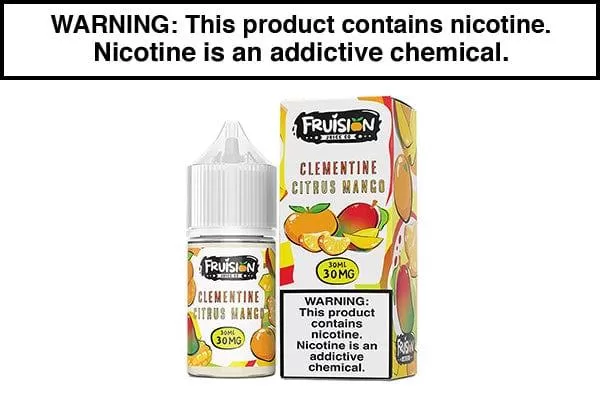 CLEMENTINE CITRUS MANGO BY FRUISION SALTS 30ML - Vapejuice