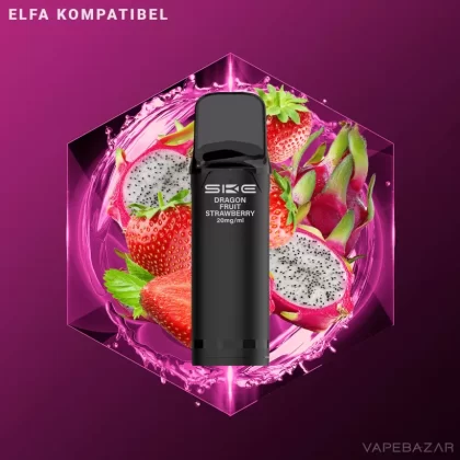 SKE Crystal 800 Pro Pods – Dragonfruit Strawberry (2er Pack) - 20mg/ml