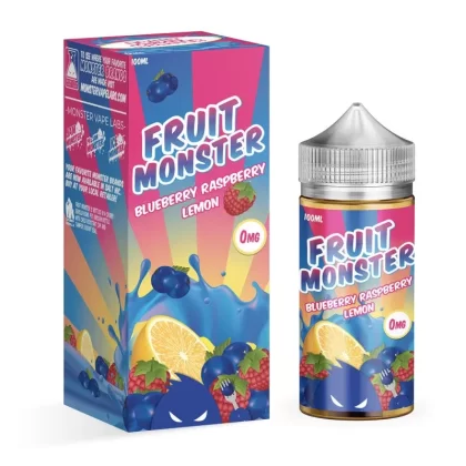 BLUE RASPBERRY LEMON E LIQUID BY FRUIT MONSTER 100ML 75VG