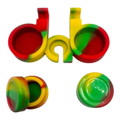 5ml Dab Silicone Jars Container Holder