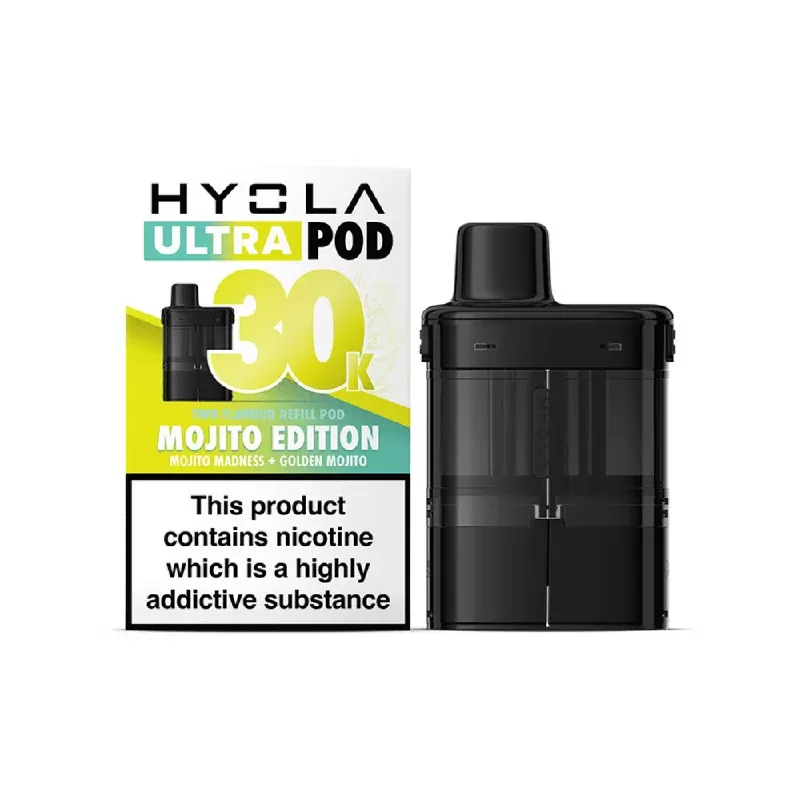 Hyola Ultra 30K Prefilled Replacement Pods Mojito Edition