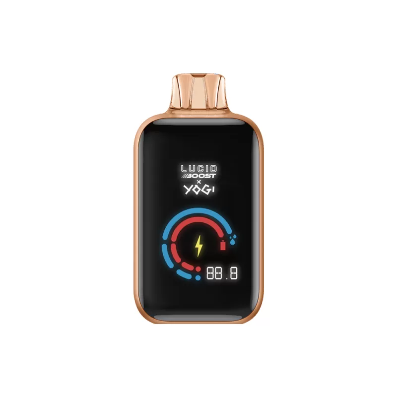 LUCID BOOST x YOGI 20,123 Puff Disposable Device - 20,123 Puffs - Strawberry Watermelon Ice (YOGI E-Liquid) - Image 3