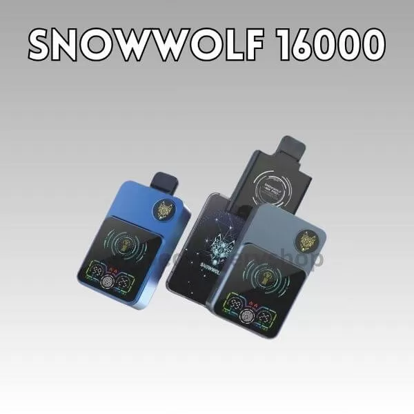 Snowwolf 16000 Puffs - Cartridge Only / Strawberry Grape Candy