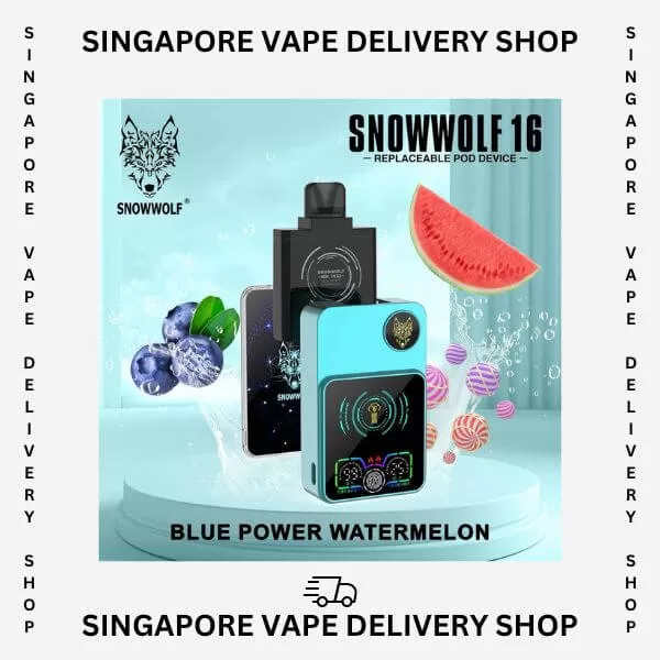 Snowwolf 16000 Puffs - Cartridge Only / Strawberry Grape Candy - Image 3