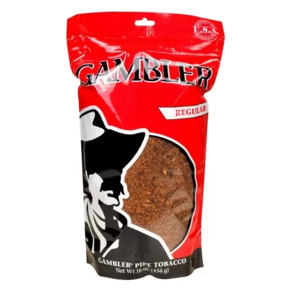 Gambler Regular Pipe Tobacco Bag - Size#6oz>16oz