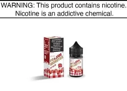 STRAWBERRY BY PB & JAM MONSTER SALT NIC 30ML - Vape Product, Vape Product