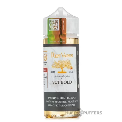 Ripe Vapes – VCT Bold 120mL - Nicotine Strength#3mg>6mg>12mg