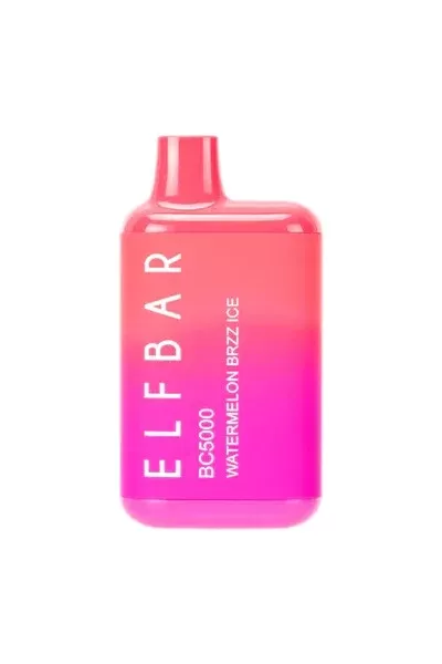 (ELF BAR) EB BC5000 Disposable Vape – 5000 puff – Watermelon BRZZ Ice