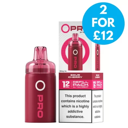 20mg Insta O Pro Prefilled Replacement Pod - Vape Product; Blue Blood Orange, Blue Raspberry