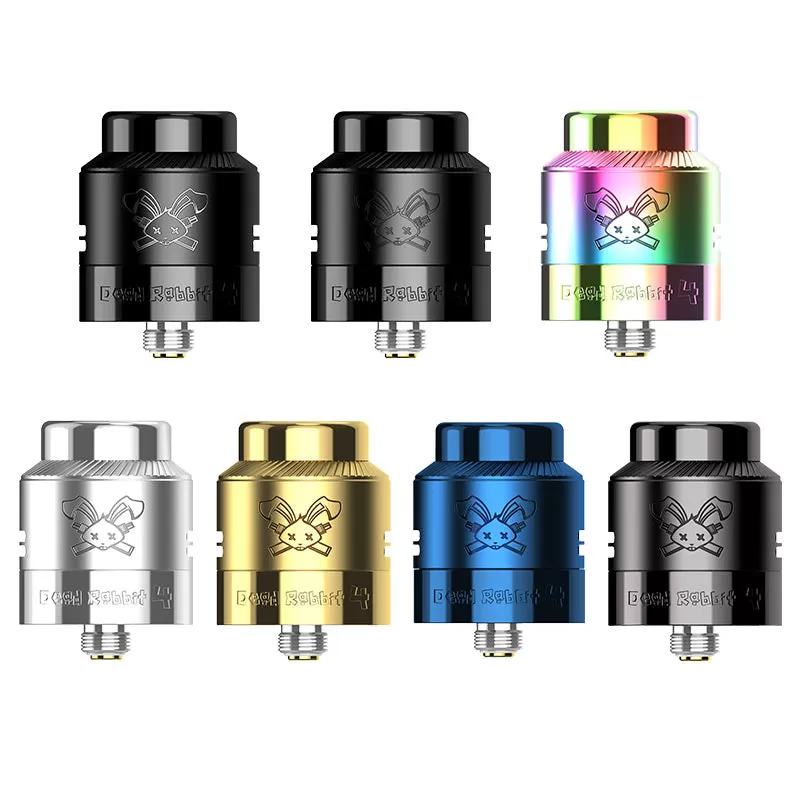 Hellvape Dead Rabbit 4 RDA Atomizer 24mm - Rainbow