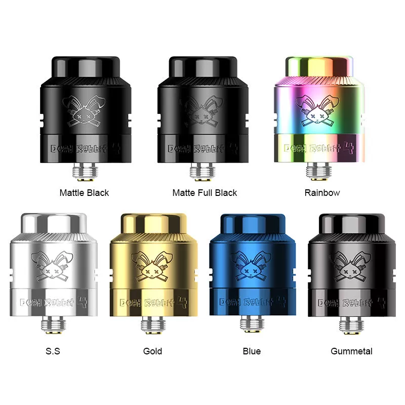 Hellvape Dead Rabbit 4 RDA Atomizer 24mm - Rainbow - Image 2