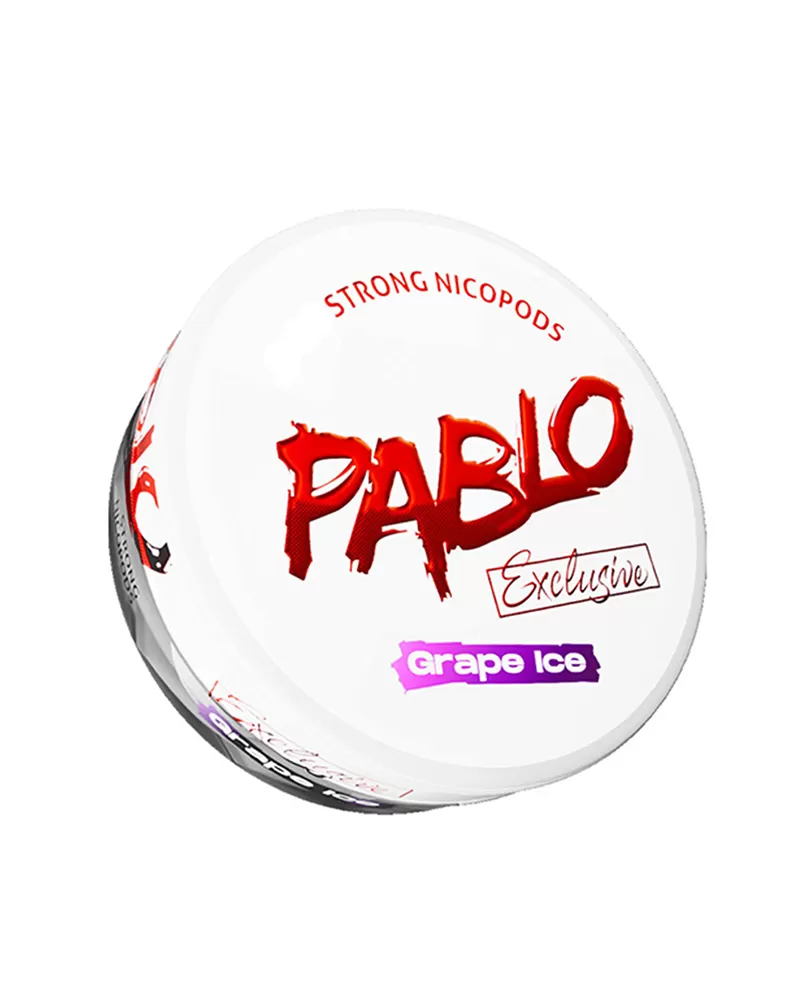 Pablo Exclusive Grape Ice Nic Pouches - 88Vape - Image 2