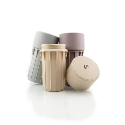 Staze Preserve Stash Jar - Color#Foam>Cloud>Shroom>Dune>Clay>Slate