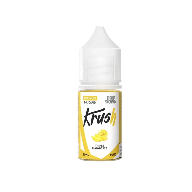 Drip Down Krush Series Salt – Triple Mango Ice 30ml (30, 50 mg) - Vapebazaar Pk