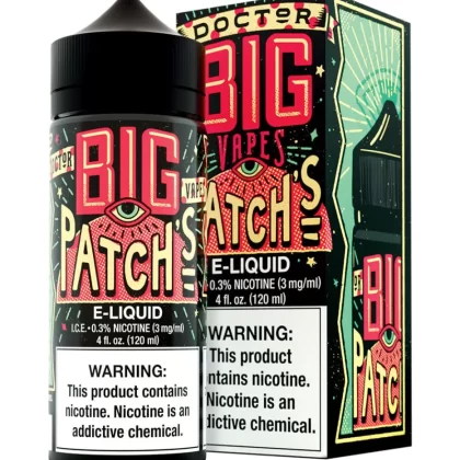 DOCTOR BIG VAPES by BIG BOTTLE Co - Patch's - 120ML E-Liquid