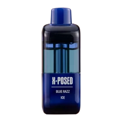 Blue Razz Ice X-Posed 35K Disposable - Customer Group#VAP~Nicotine#50mg~Size#Single>5 Pack