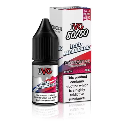 IVG 50/50 Ice Menthol 10ml Nic Salt Vape Juice - Strength