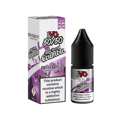 Apple Berry Crumble IVG 50/50 e Liquid 10ml – TPD - Vapestorm Co