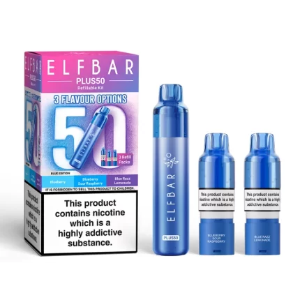 Elf Bar Plus 50 Prefilled Pod Kit - Ruby Edition