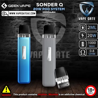 GEEKVAPE SONDER Q 20W POD SYSTEM (1000mAh) - White