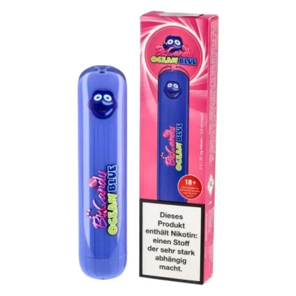 by Candy – Ocan Blue - 500 mAh / Propylenglykol / Aromastoffe / Glycerin / Nikotinsalz / 20mg/ml